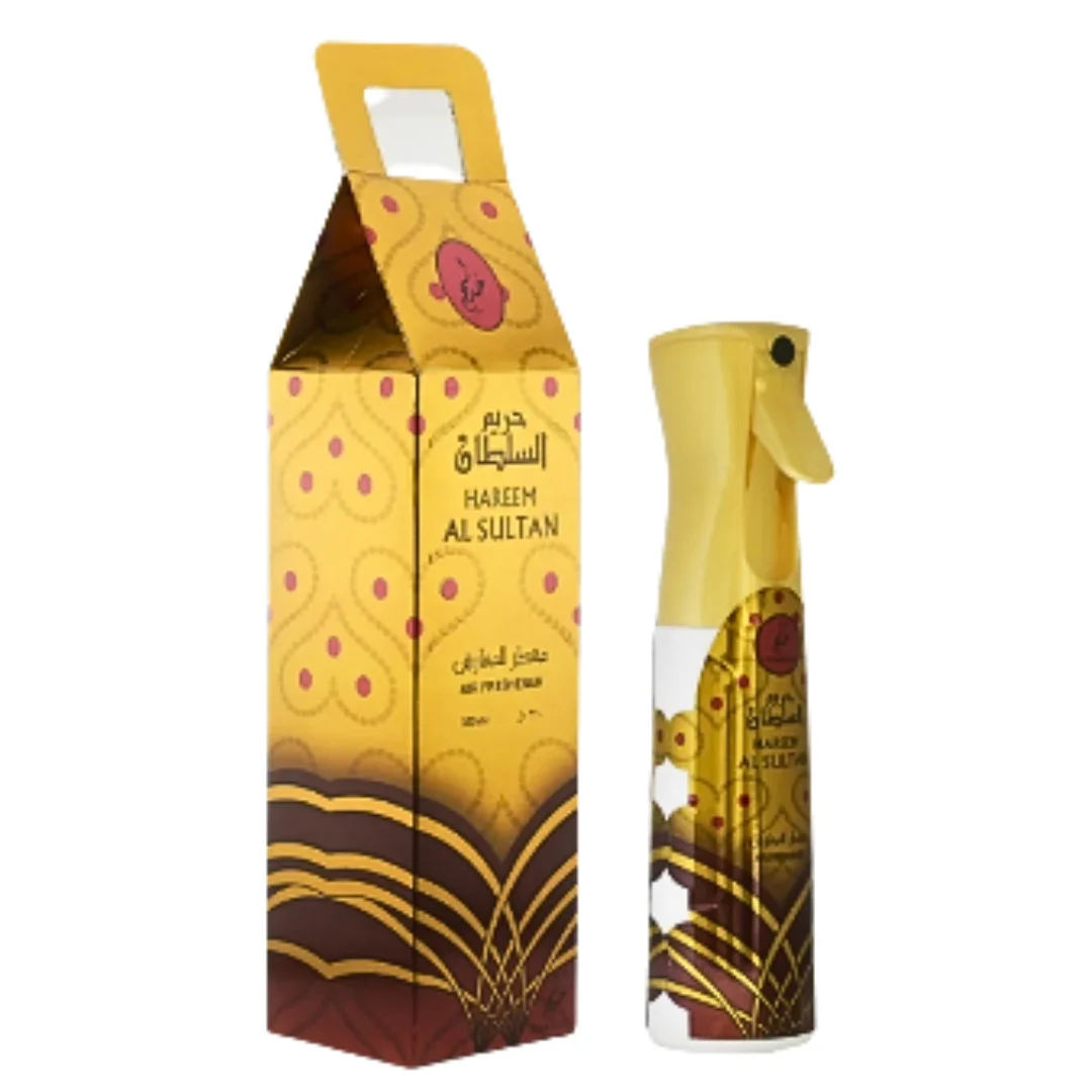 Hareem Al Sultan Gold Linen Spray 320ml EDP By Khadlaj
