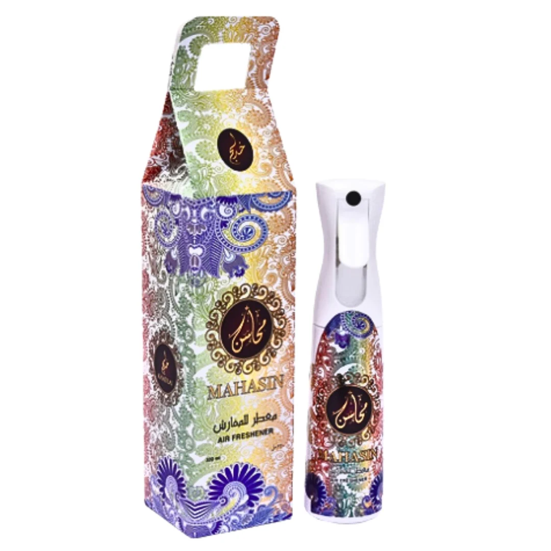 Mahasin Gold Linen Spray 320ml EDP By Khadlaj